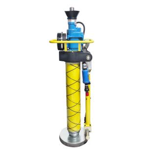 What are the features of the pneumatic anchor rod drill?